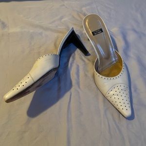 VINTAGE STUART WEITZMAN Leather mules